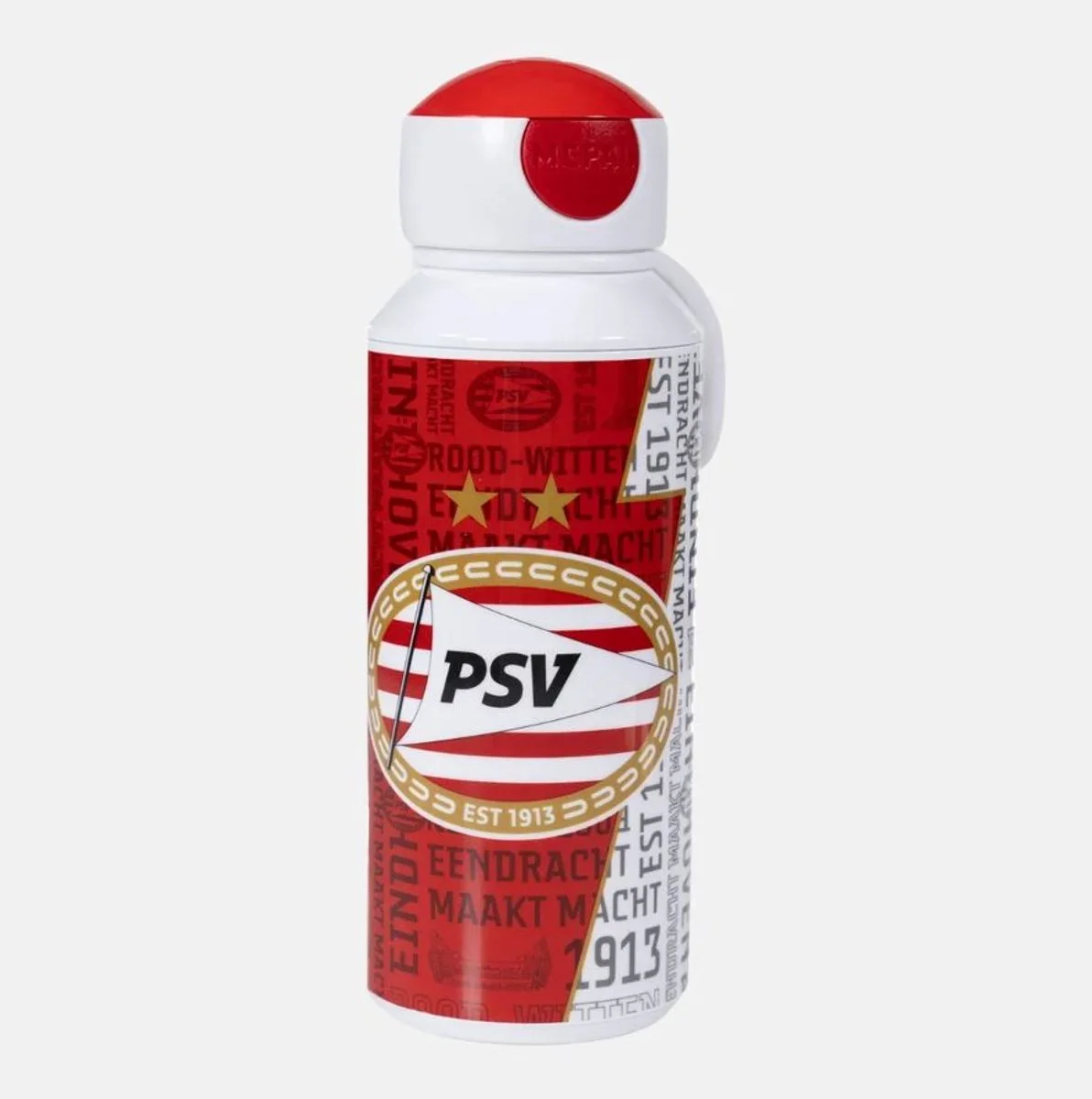 PSV Pop Up Beker Tekst - PSV Drinkfles