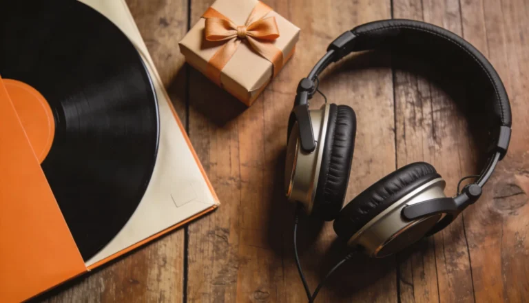 cadeau voor muziekliefhebber vinyl platenspeler en gepersonaliseerde muziekcadeaus