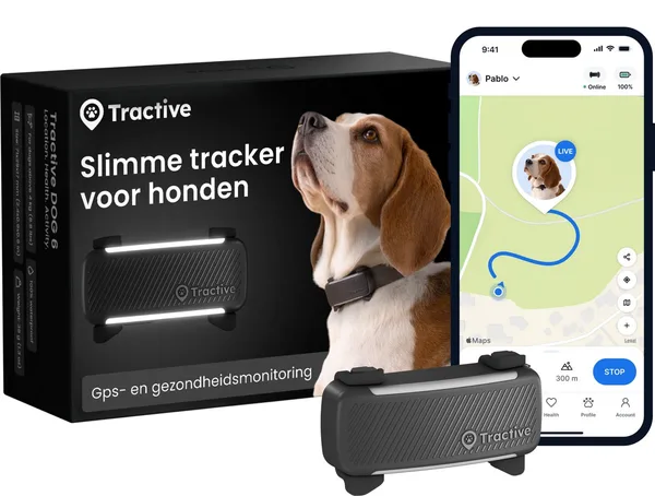 Tractive DOG 6 GPS-halsband voor honden