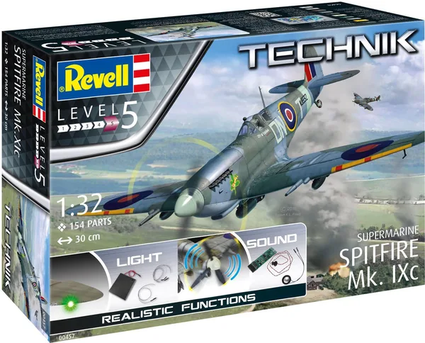 Revell Supermarine Spitfire Mk.IXc Technik modelbouwpakket schaal 1:32