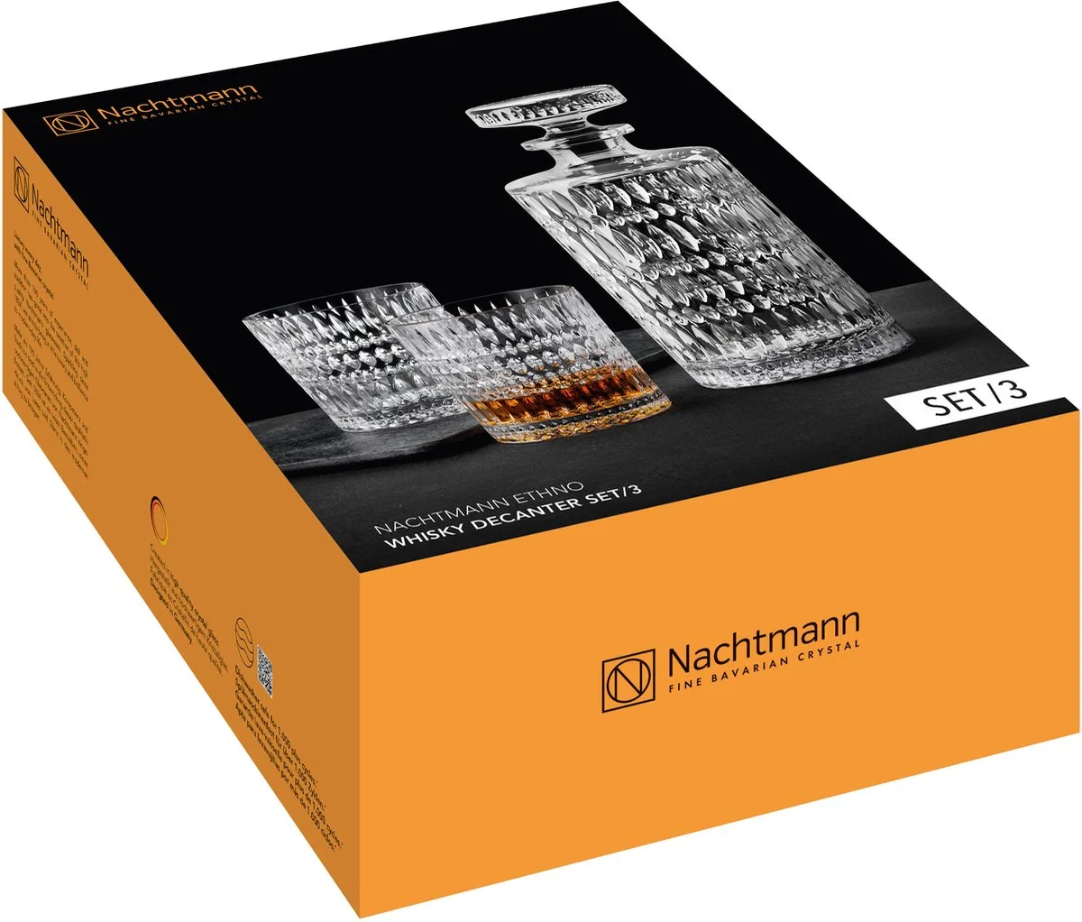 Nachtmann Ethno kristallen whiskykarafset 3-delig