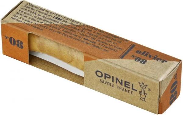 Opinel zakmes No. 8 met olijfhouten heft