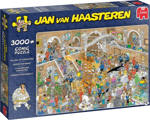 Jan van Haasteren Rariteitenkabinet puzzel van 3000 stukjes