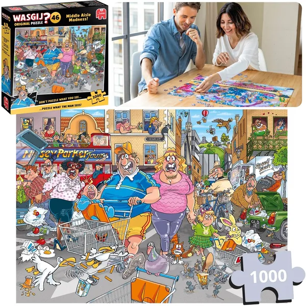 Wasgij Original Shopaholic puzzel van 1000 stukjes