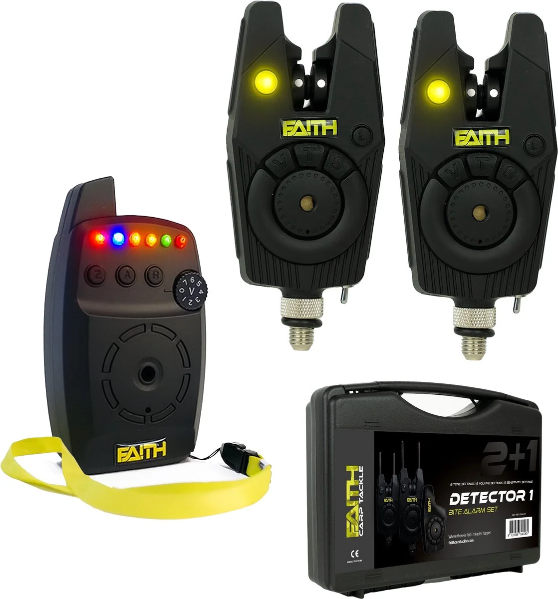 Faith Detector beetmelderset met opbergkoffer