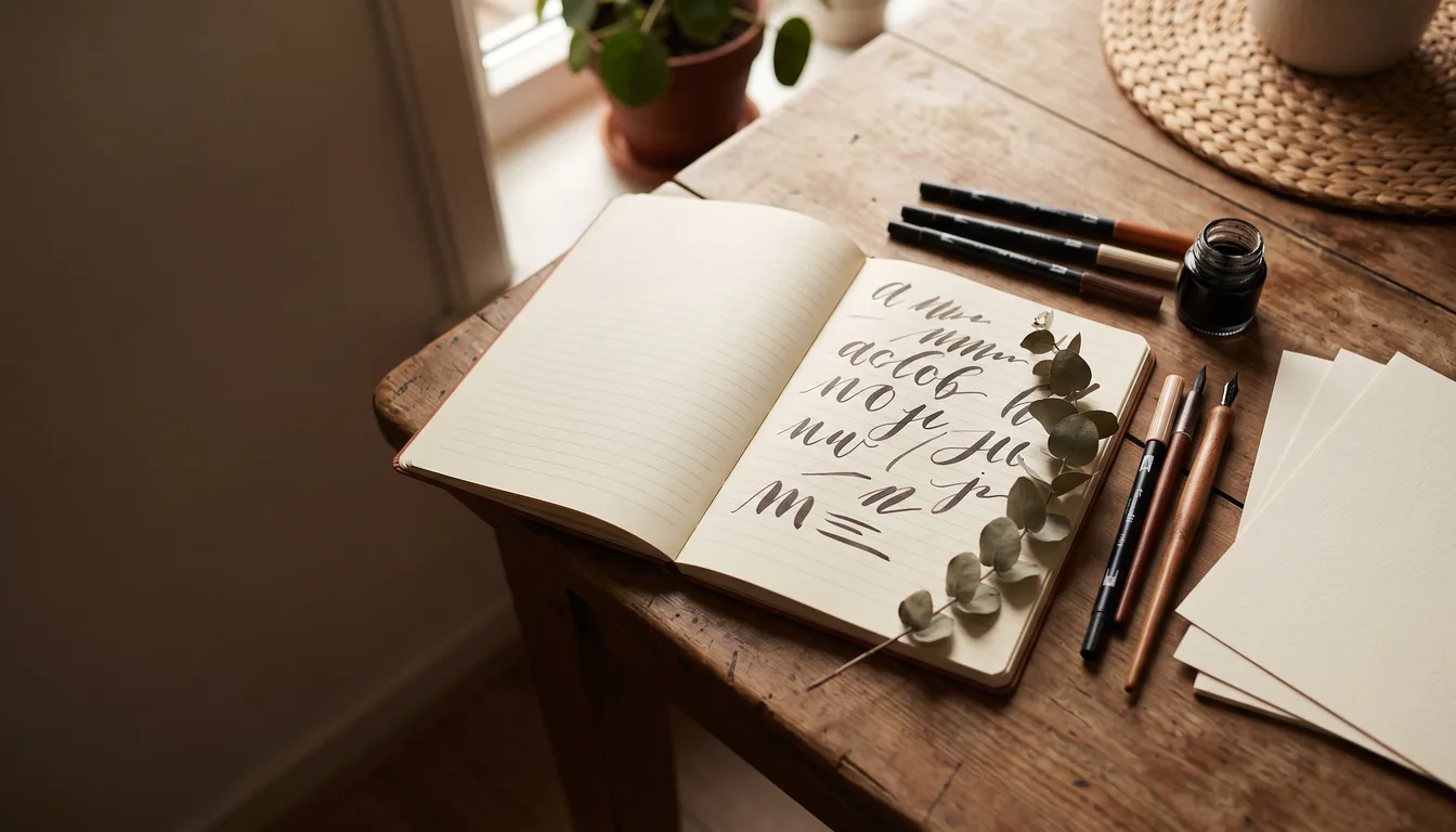 Cadeau voor handletteren: 15 ideeen die echt werken