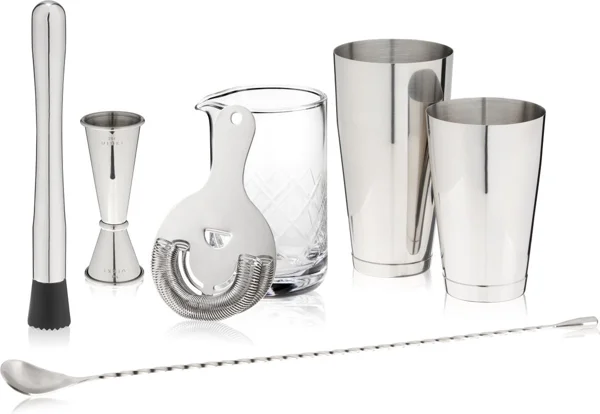 Viski Essentials cocktailset, 7-delig als cadeau voor cocktailliefhebber
