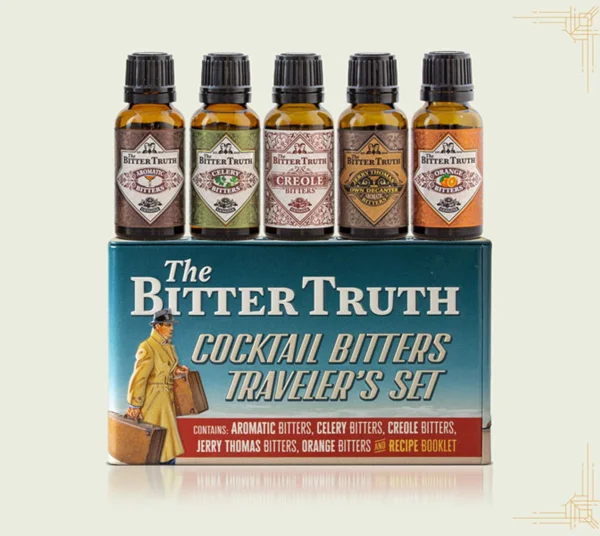 The Bitter Truth cocktail bitters proefset als cadeau voor cocktailliefhebber
