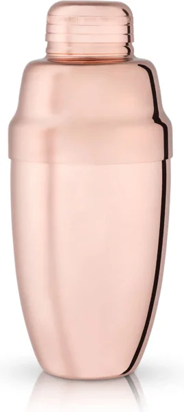 Viski Heavy cocktailshaker koperkleur, 500 ml als cadeau voor cocktailliefhebber