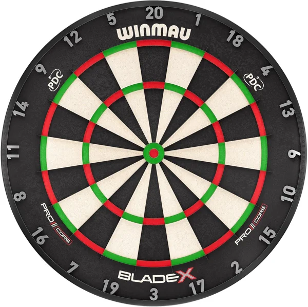 Winmau Blade X officieel PDC dartbord als cadeau voor dartliefhebber