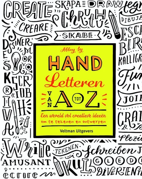 Handletteren van A tot Z als cadeau voor handletteren
