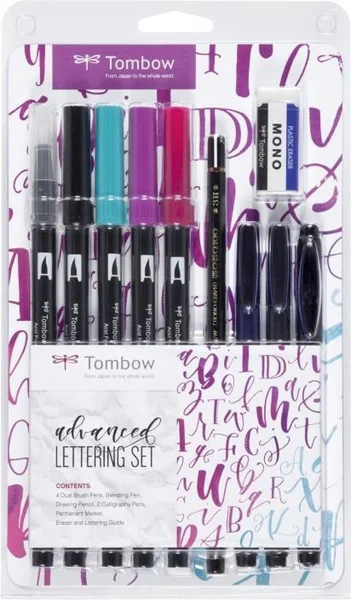Tombow handletteren set Advanced als cadeau voor handletteren