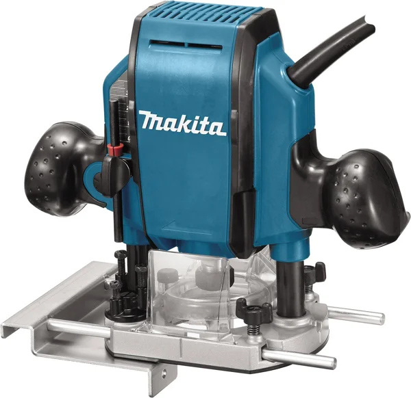 Makita RP0900K bovenfrees, 900 W als cadeau voor houtbewerker