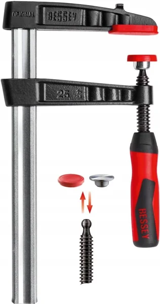 Bessey TGK lijmklem gietijzer, 600 mm als cadeau voor houtbewerker