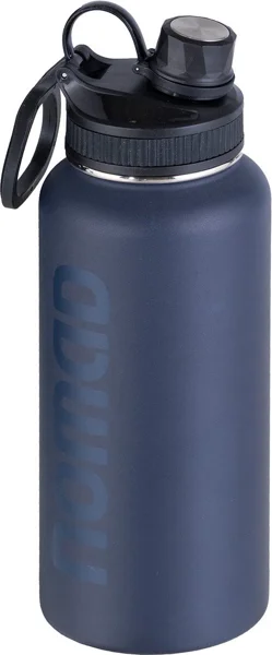 NOMAD drinkfles 1 liter, rvs als cadeau voor kampeerder