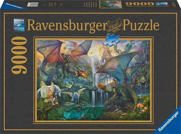 Ravensburger Drakenwoud, 9000 stukjes als origineel kerstcadeau
