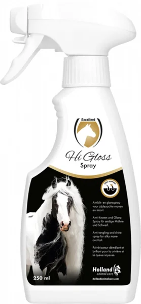 Excellent Horse Hi Gloss anti-klit glansspray als cadeau voor paardenliefhebber