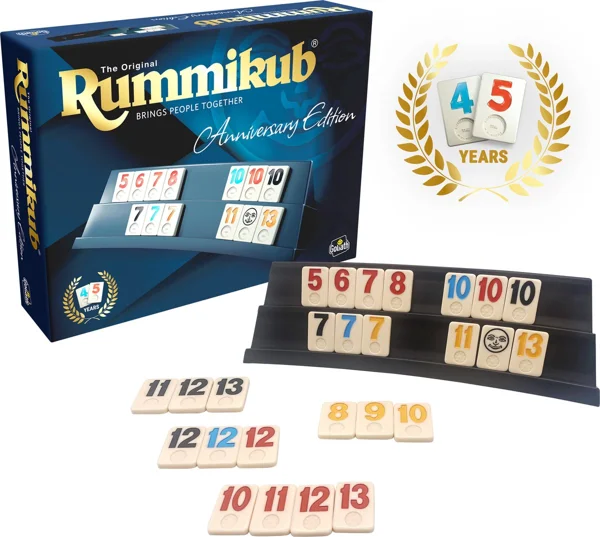 Goliath Rummikub Anniversary Edition als pensioencadeau