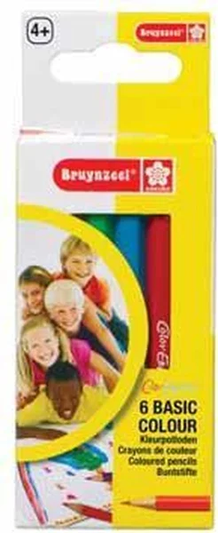 Bruynzeel halve kleurpotloden Basic Colour als sinterklaas schoencadeautje