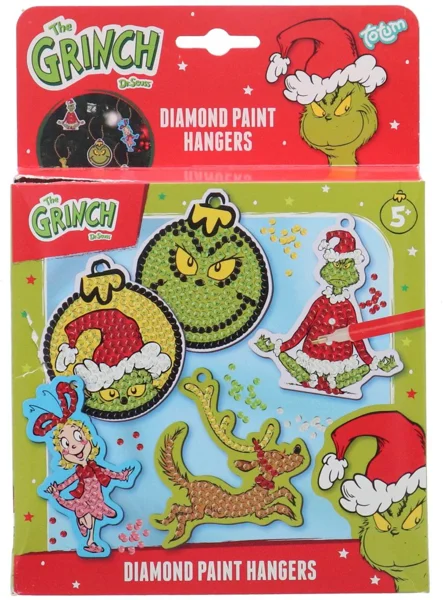 Totum diamond painting hangers, 5 stuks als sinterklaas schoencadeautje