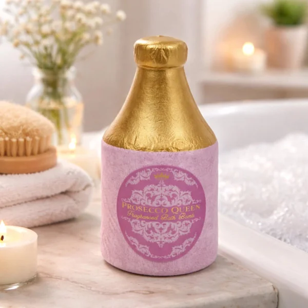 Out of the Blue prosecco bruisbal als secret santa cadeau