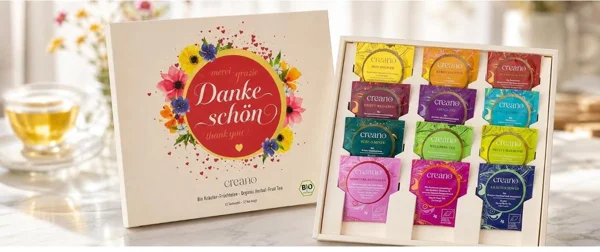 Creano kruidenthee-cadeauset Dankjewel als secret santa cadeau