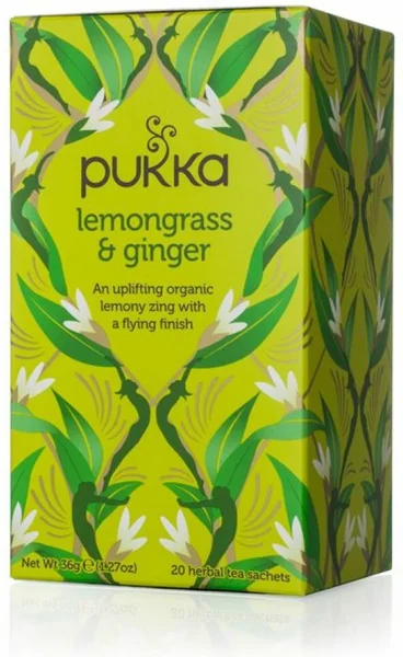Pukka Lemongrass & Ginger thee als secret santa cadeau
