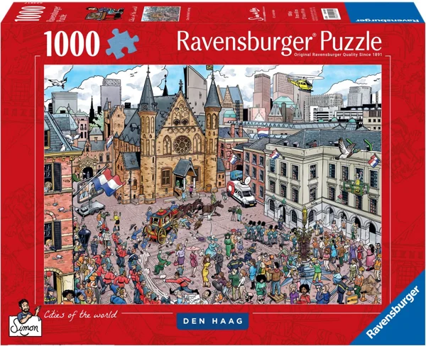 Ravensburger Cities of the World: Den Haag als secret santa cadeau