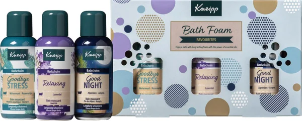 Kneipp geschenkset badschuim als sinterklaascadeau