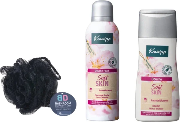 Kneipp cadeauset douche Soft Skin als sinterklaascadeau