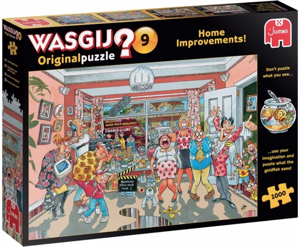 Jumbo Wasgij Original 9 legpuzzel, 1000 stukjes als sinterklaascadeau