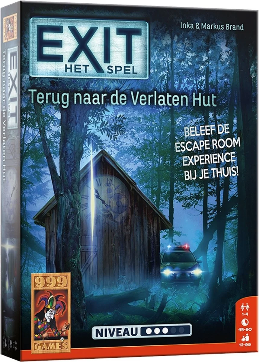 999 Games EXIT escape room spel als cadeau voor boekenliefhebber