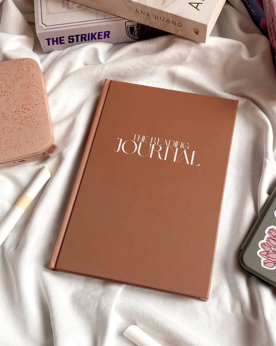 Reading journal leesdagboek als cadeau voor boekenliefhebber