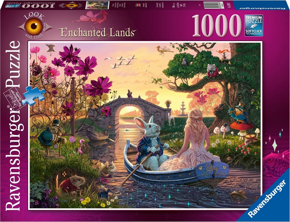 Ravensburger puzzel Wonderland 1000 stukjes