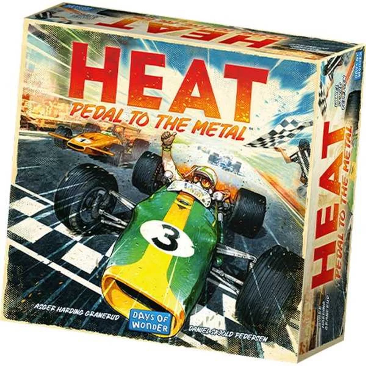 bordspel Heat Pedal to the Metal als cadeau voor een formule 1 fan