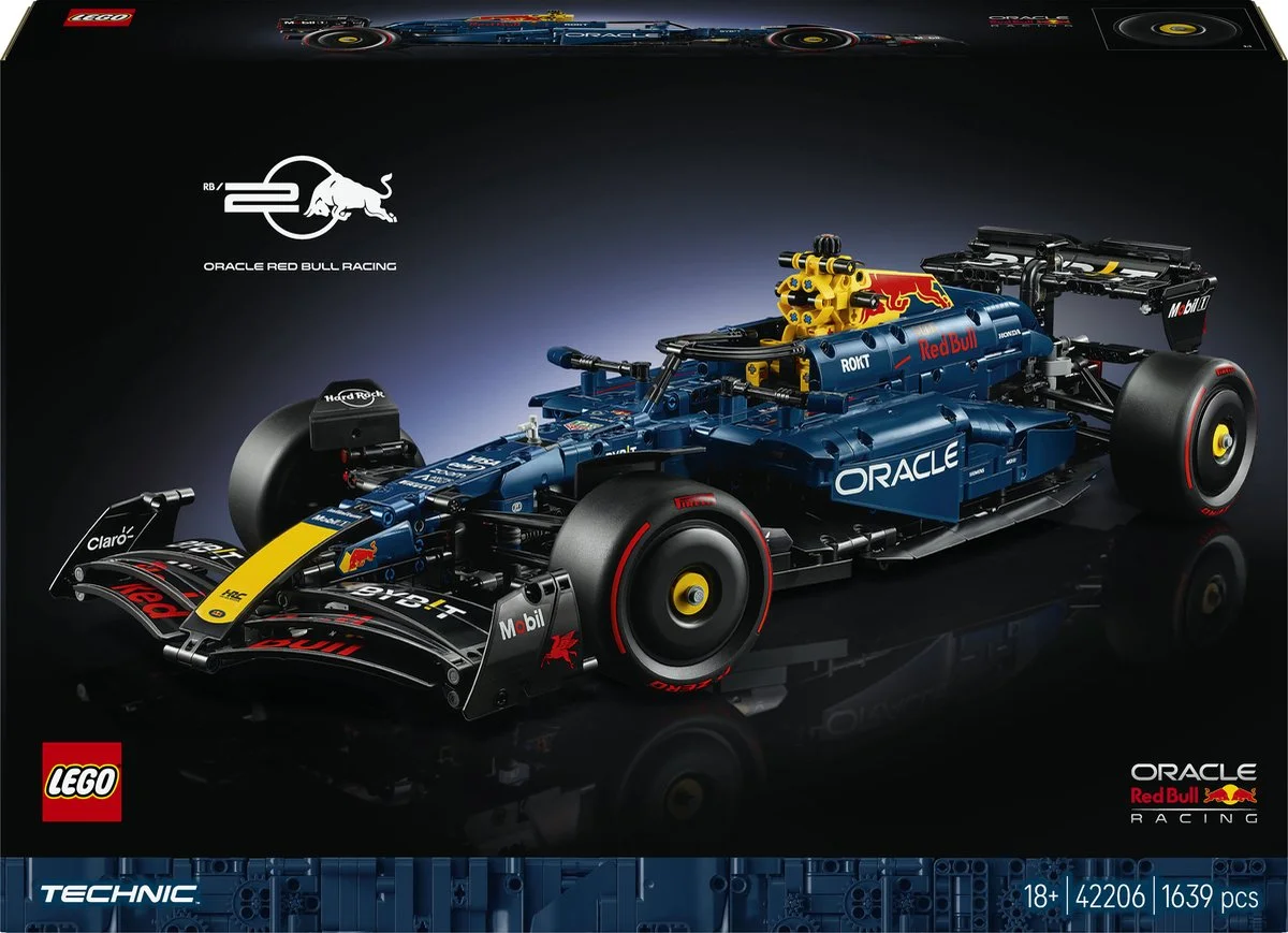 LEGO Technic Oracle Red Bull Racing RB20 als cadeau voor een formule 1 fan
