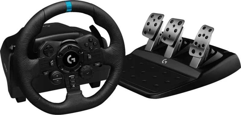 Logitech G923 racestuur met force feedback als cadeau voor een formule 1 fan