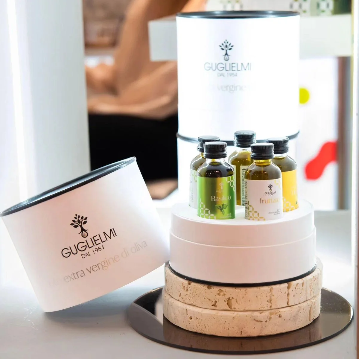 olijfolie proeverij set als cadeau voor een foodie