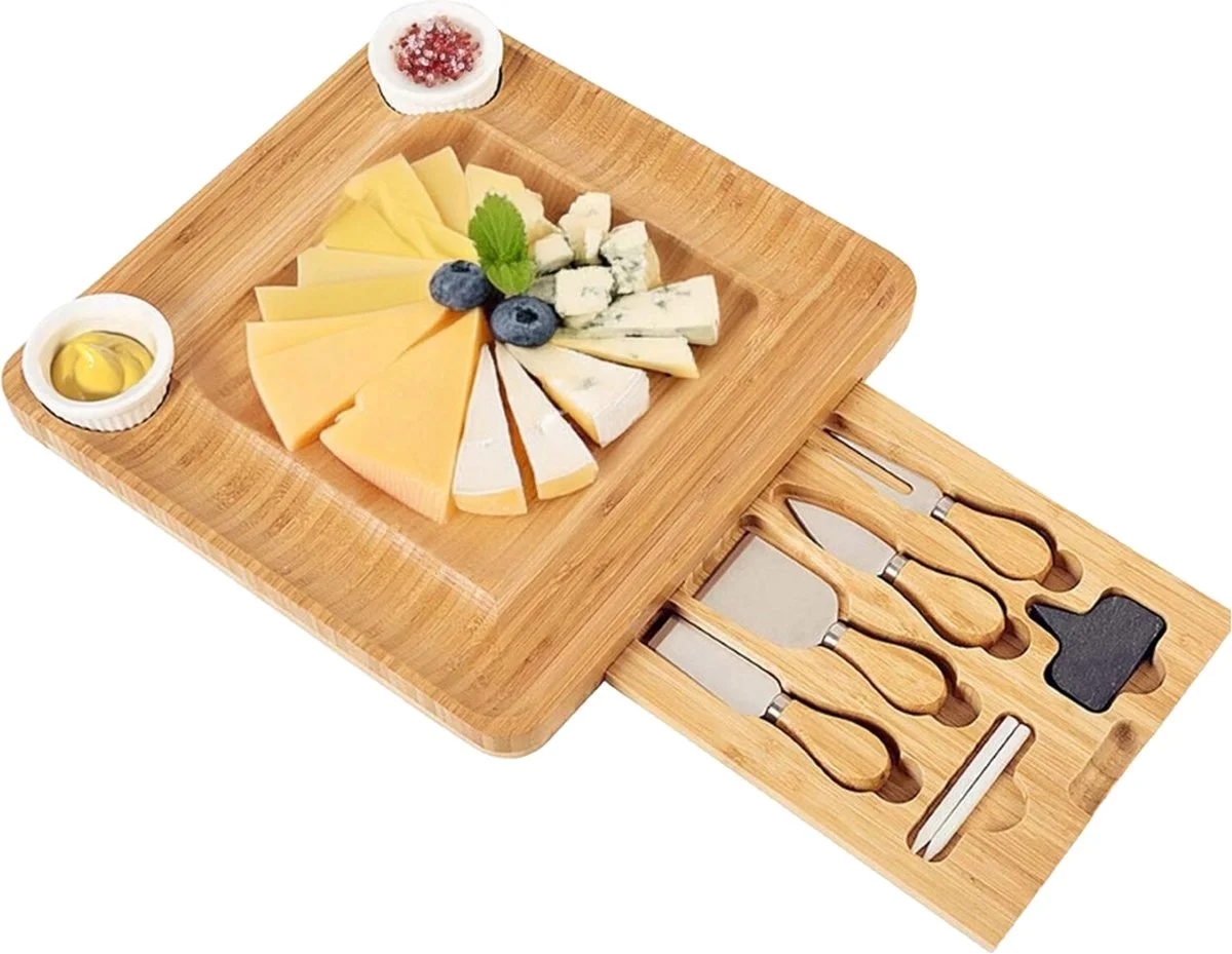 uitschuifbare tapasplank als cadeau voor een foodie