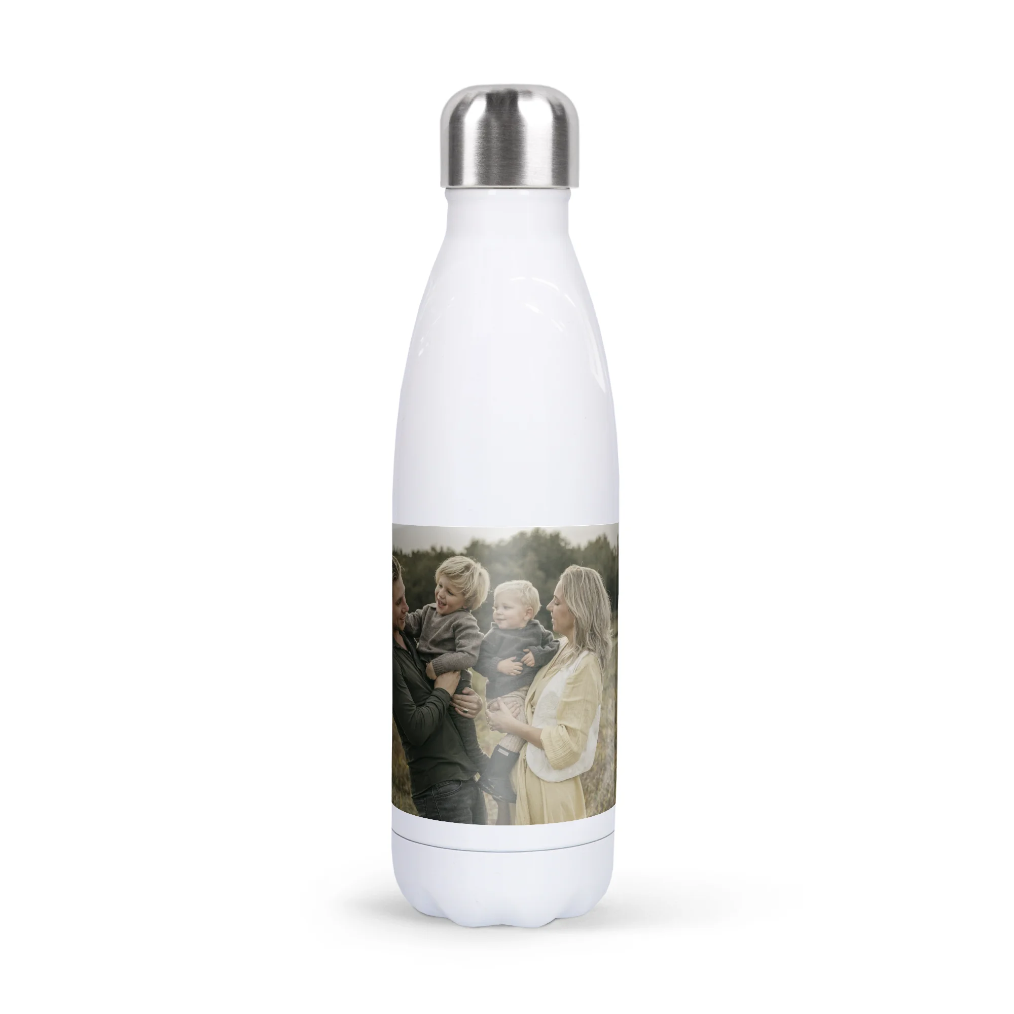 RVS drinkfles met naam als cadeau voor een hockeyer