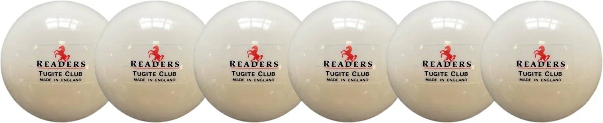 Readers Tugite Club hockeyballen set van 6 als cadeau voor een hockeyer