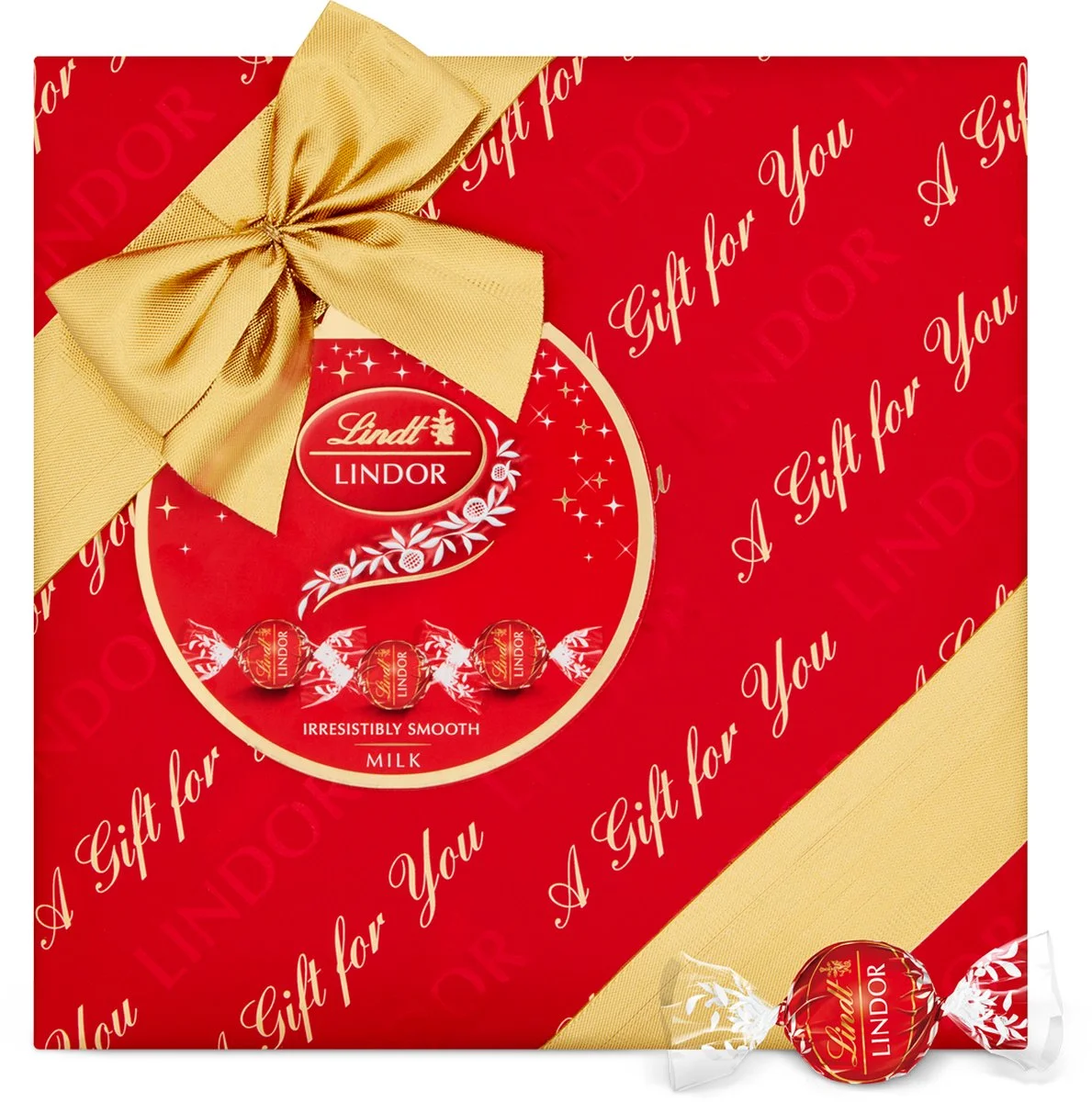 Lindt LINDOR kerstgeschenkdoos als kerstcadeau voor collega