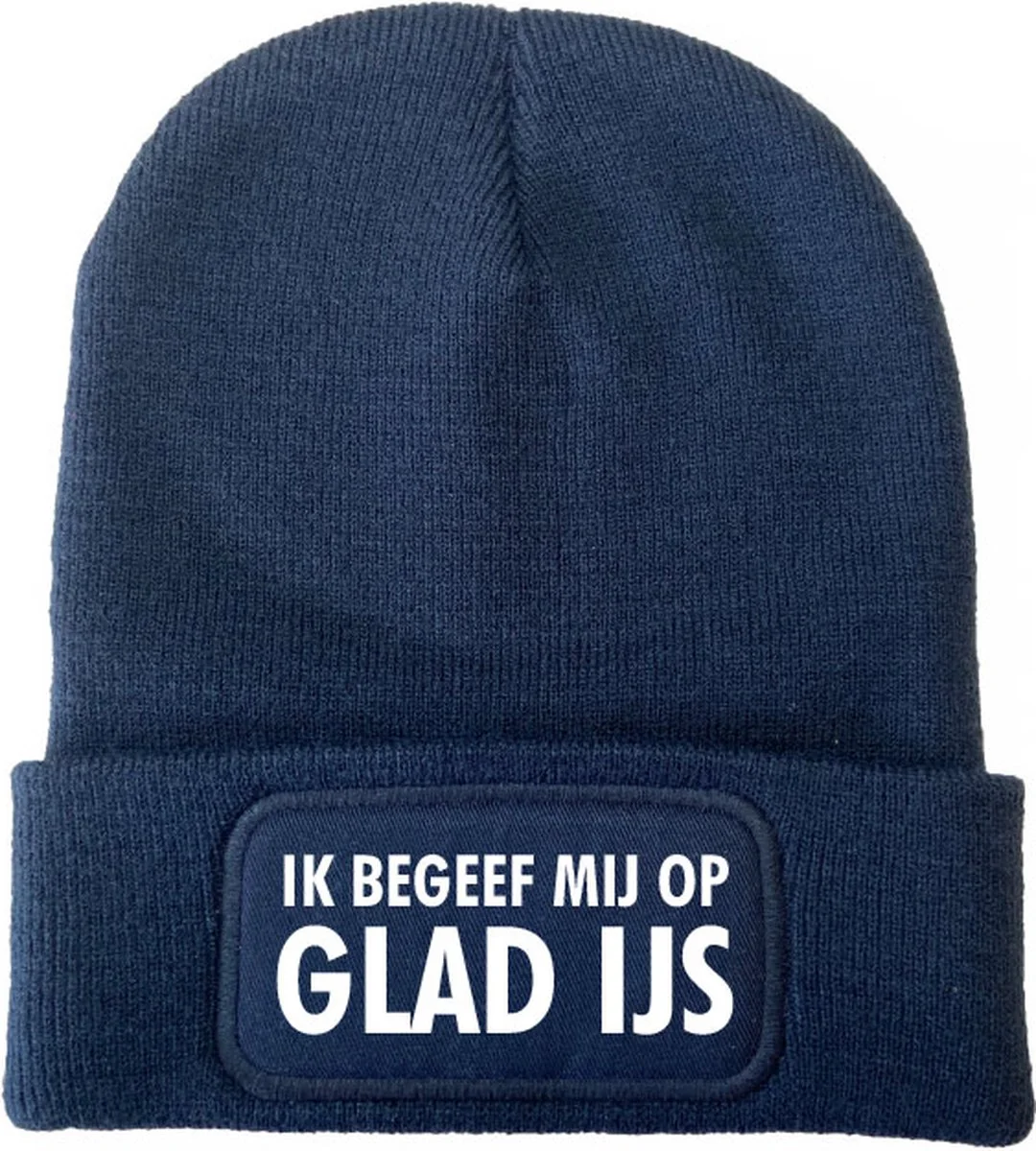 soBAD schaatsmuts met tekst als cadeau voor een schaatser