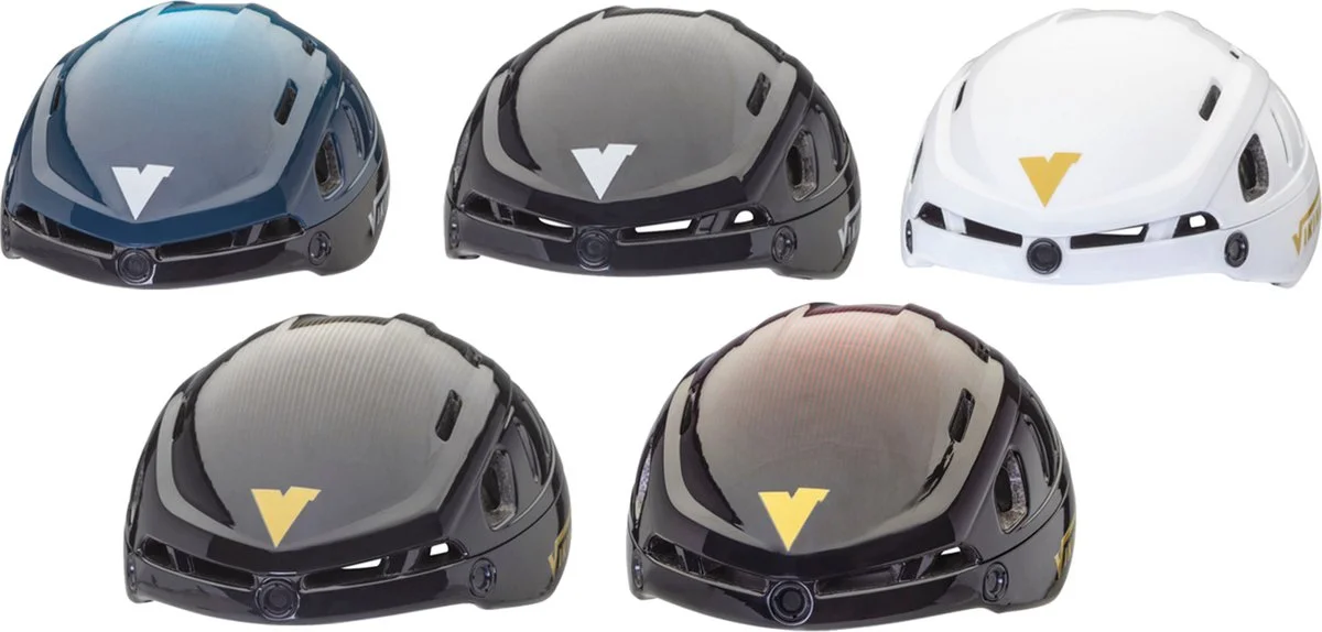 Viking schaatshelm met vizier als cadeau voor een schaatser