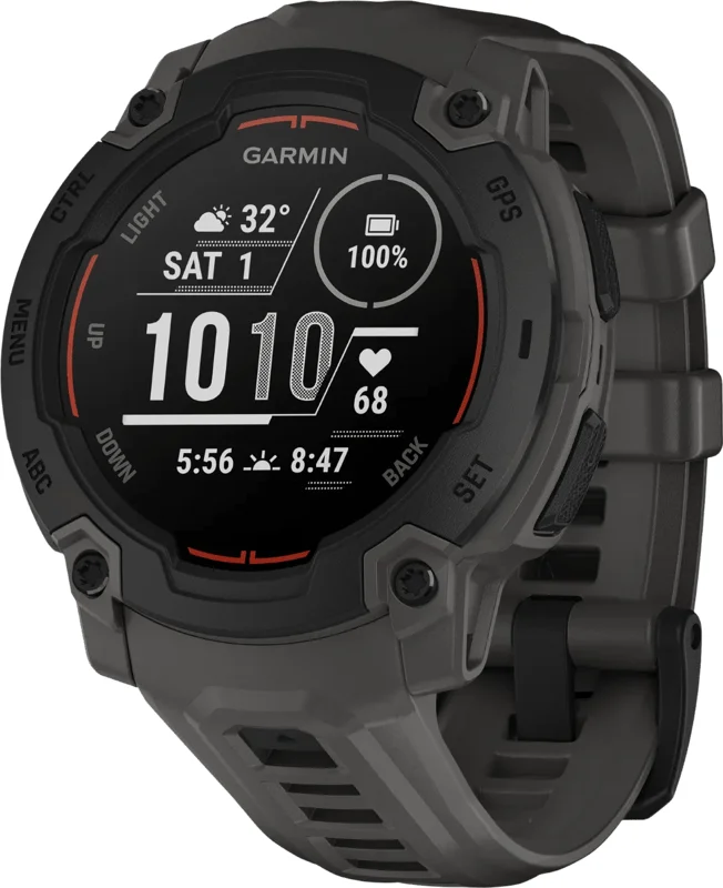 Garmin Instinct E outdoorhorloge als cadeau voor een wintersporter