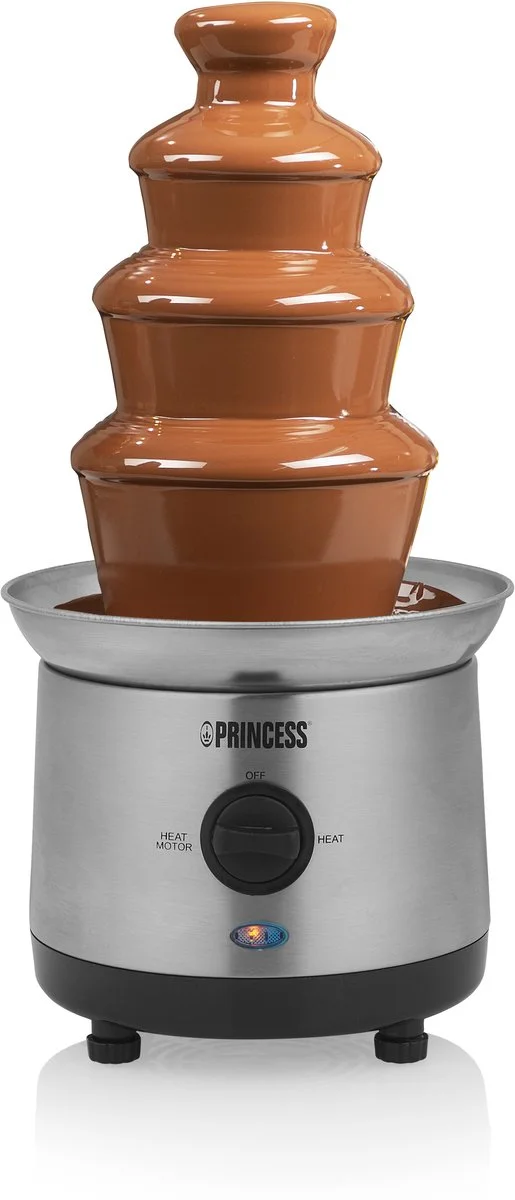 Princess chocoladefontein XXL met 4 lagen als cadeau voor een chocoladeliefhebber