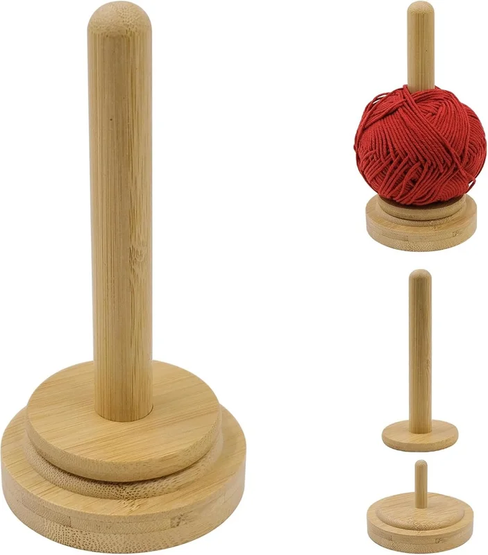 Winder Houten Draagbare Wol Winder Houten Garen Houder Wollen Kogellager Wollen Reel Roterende Garenwinder Gar