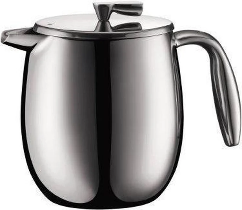 COLUMBIA, cafetiere, dubbelwandig, 0,5l, rvs, mat