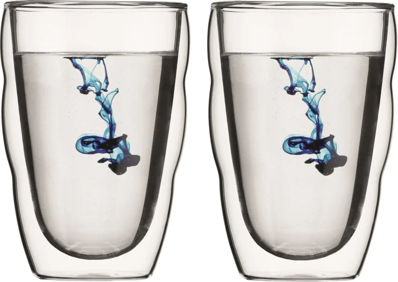 Bodum Pilatus Dubbelwandige Glazen 2 stuks - 0.35L - Transparant