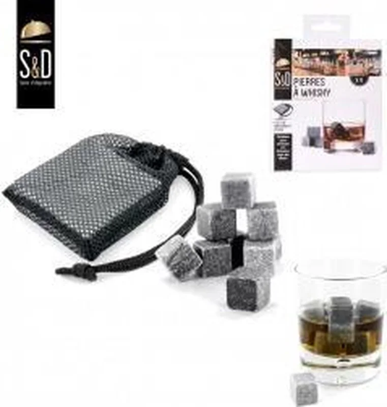 S&D Whisky stenen 9 stuks